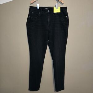 Time and Tru Women's Black Jeans - 3 Pack - High Rise Curvy Jeans Size 8 & 10